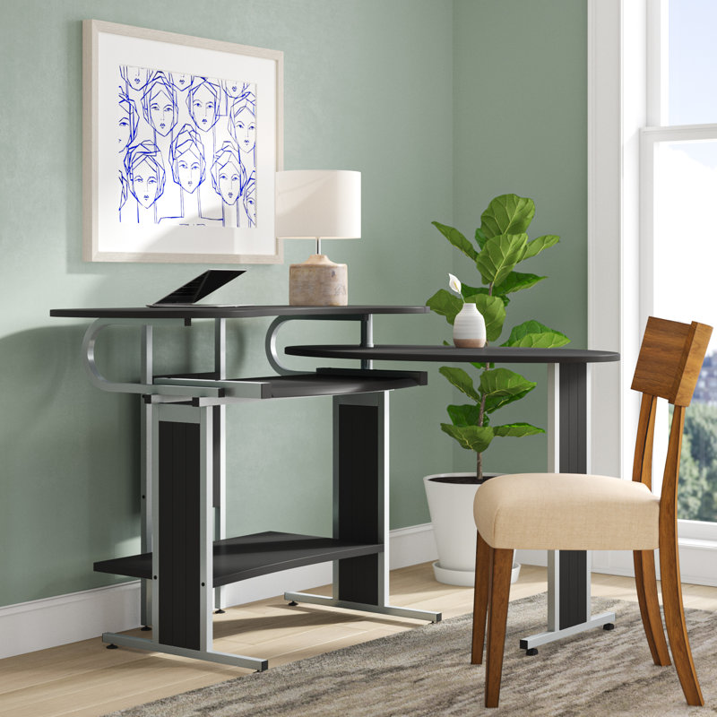 Ebern Designs Strasburg Reversible LShaped Desk & Reviews Wayfair.ca